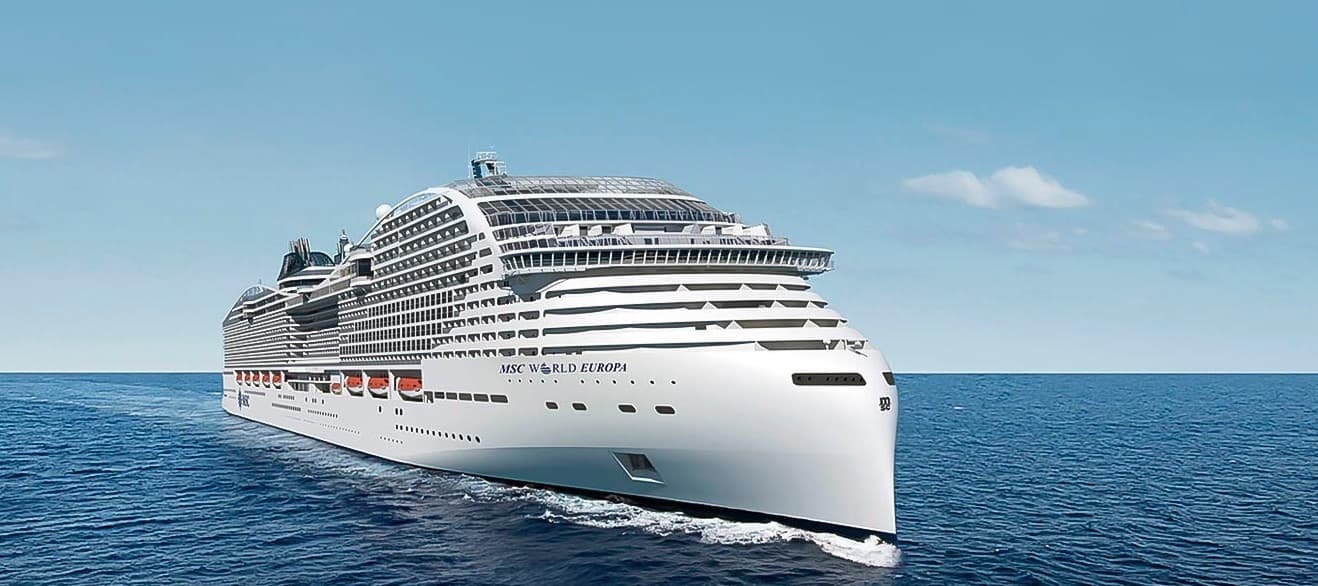MSC World Europa - Mediterranean from Messina (Taormina)
